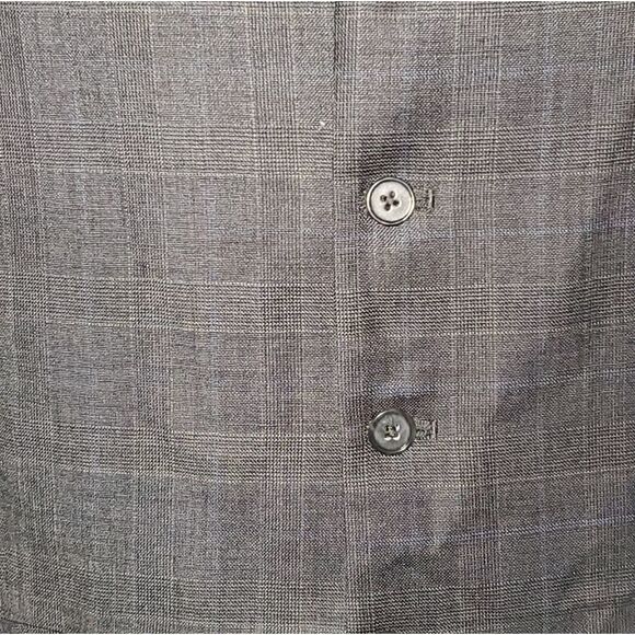 Tasso Elba Glenn Plaid Vest 42S Excellent Conditio - Picture 2 of 6